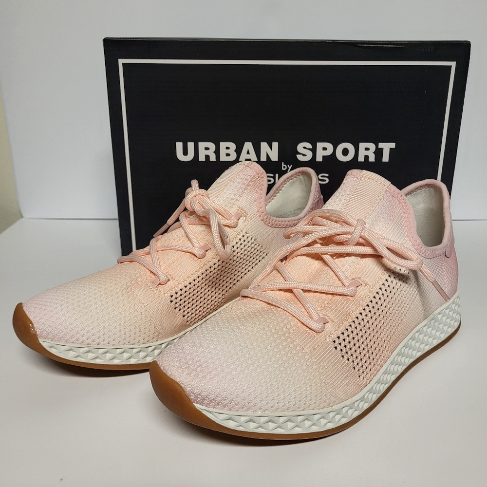 J Slides Urban Sport Tennis Shoe Womens Size 8.5 Tie-Dye Rose New
